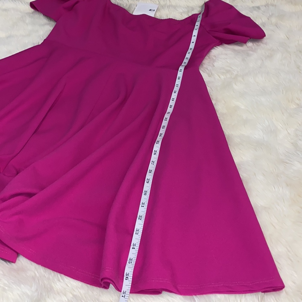 Boutique Retro Style Pink Dress Size 1X - Picture 10 of 13